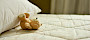 Teddybär auf Bett - © Pixabay - congerdesign