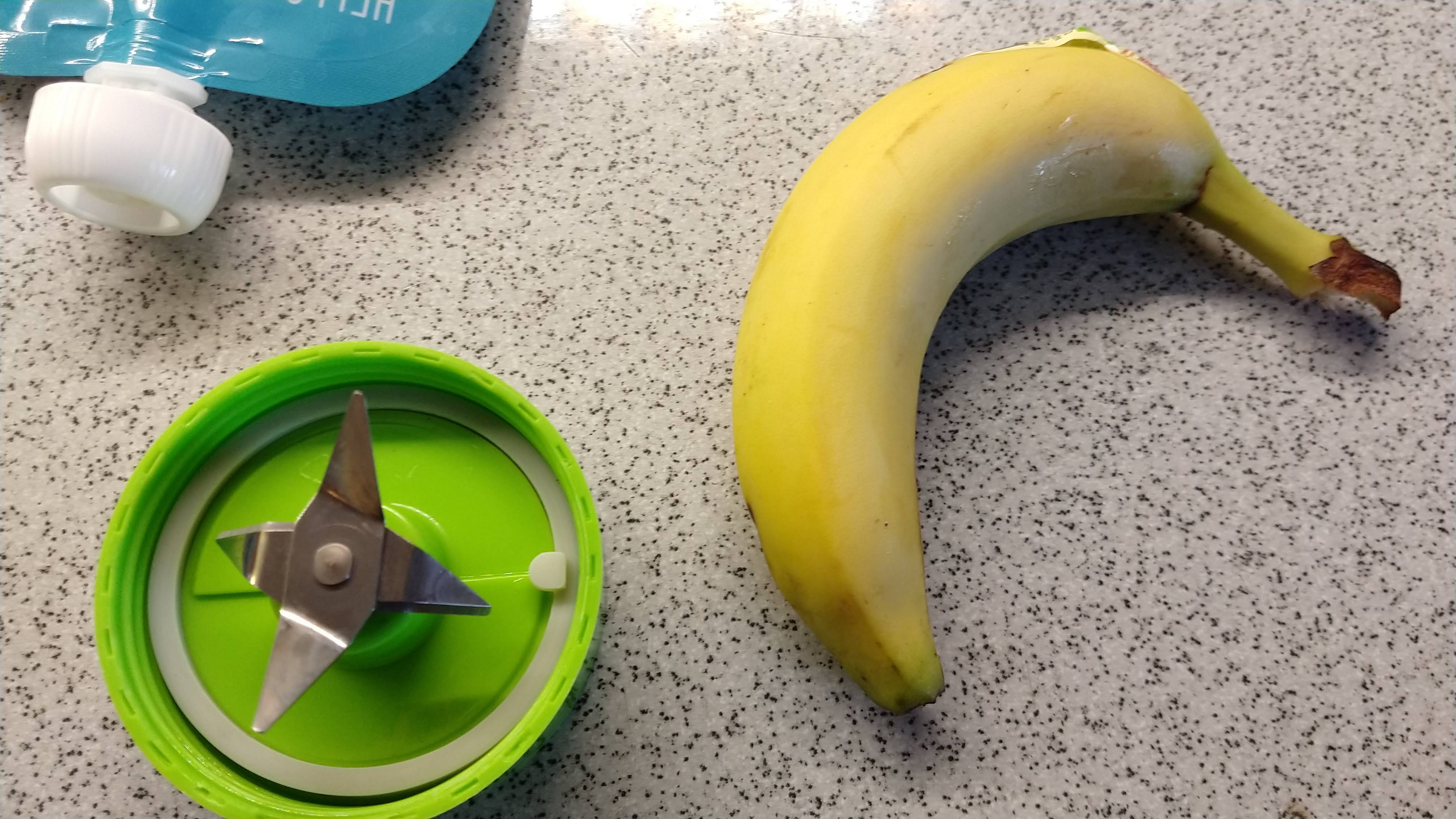 Quetschie Rezept 1 - Banane, Erdbeere, Apfel