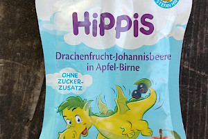 HiPP Quetschbeutel, Drachenfrucht-Johannisbeere in Apfel-Birne