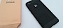 Sieht mal nicht so schlecht aus Schwarze Hülle für das Huawei P10 lite von Simpeak Premium neben der Verpackung - © Lifetester.net