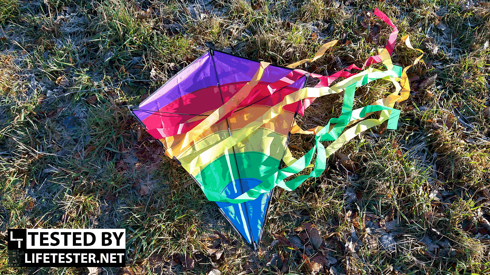 Homegoo Drachen Flugdrachen Einleiner Easy Flyer Regenbogendrachen Bastelset für Erwachsene Leichtes Fliegen im Freien bei starkem oder leichtem Wind 120x60cm