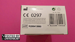 Test - Medisana PM 100 connect Pulsoximeter Verpackung Oberseite - © www.lifetester.net