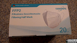 Im Test - EUROPAPA 20x FFP2 Atemschutzmaske - Erfahrungen - © www.lifetester.net