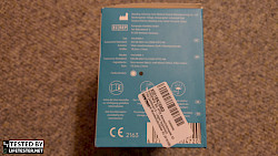 Im Test - EUROPAPA 20x FFP2 Atemschutzmaske - Erfahrungen Verpackung von der Seite - © www.lifetester.net