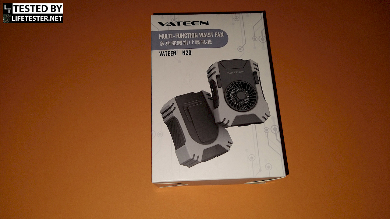 Im Test: Test - VATEEN Handventilator Tragbarer Halsventilator - Erfahrungsbericht Verpackung - © www.lifetester.net