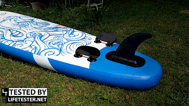 Paddling Board Farbwahl Rucksack 305/320/366cm Aufblasbar Physionics® Stand Up Paddle Board Handpumpe mit Druckmesser SUP Verstellbares Paddel Surfboard