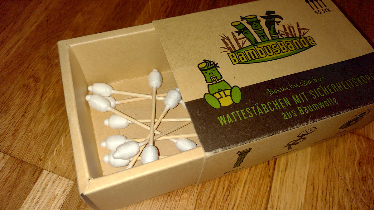The last sticks - BambusBande - Baby cotton swabs from bamboo