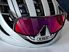 The glasses holder of the ABUS road bike helmet Aventor