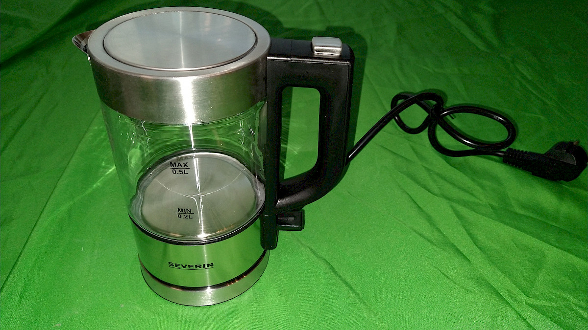 Der SEVERIN Mini Glas Wasserkocher WK 3472 - ein sehr kompakter Wasserkocher