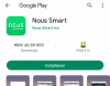 Die Nous App im Google Play Store