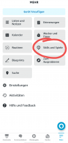 Skills und Spiele in der Alexa App