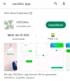 VOCOlinc App suchen und installieren