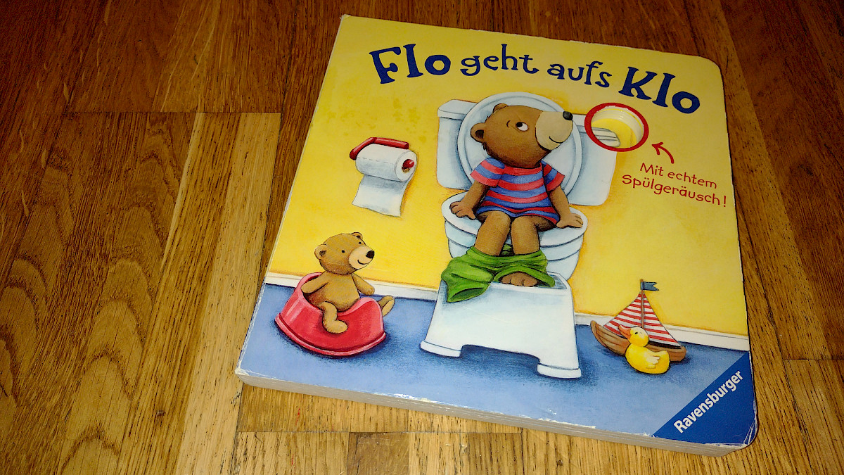 Die Titelseite von Flo geht aufs Klo