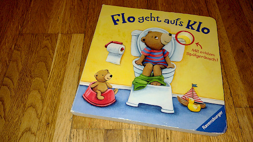 Die Titelseite von Flo geht aufs Klo