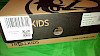 The shoebox of the Trollkids Femund Winter Shoes, presented with label and brand logo.