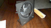 Angled view of the fan from the front