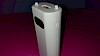 Powerbank, Draufsicht, USB-Anschluss, Statusknopf seitlich