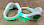 Zwei LED Schuhclip Lichter in grün von kwmobile - © lifetester.net